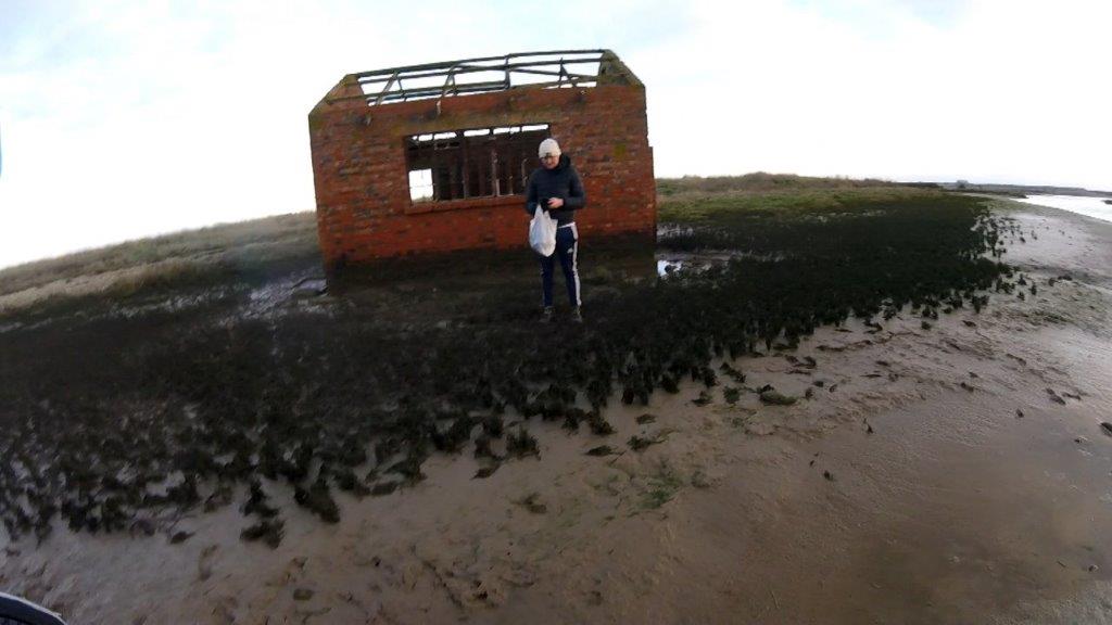 Man cut off by tide